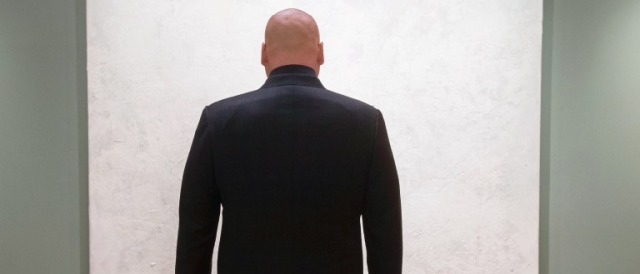 Wilson Fisk played by Vincent D'Onofrio.